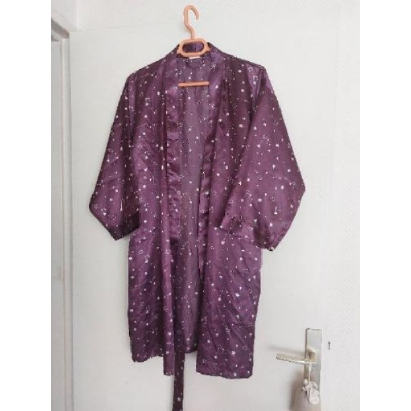 Kimono violet / étoiles - Taille 38/40
