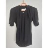 Tee-shirt manches 3/4 noir Morgan - Taille 38