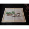 Tapis cuisine motif palmiers Françoise Saget