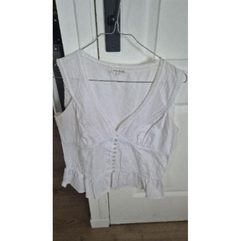 Top blanc Jacqueline Riu T2