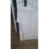 Pantalon en lin blanc T1