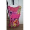 Robe fleurie rose Dehry M