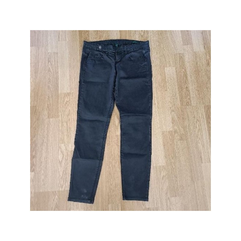 Pantalon noir Beneton T. 29 skinny
