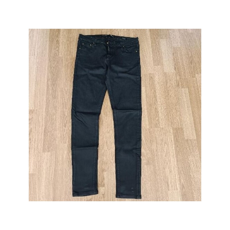 Pantalon noir Zara T.38 slim fit