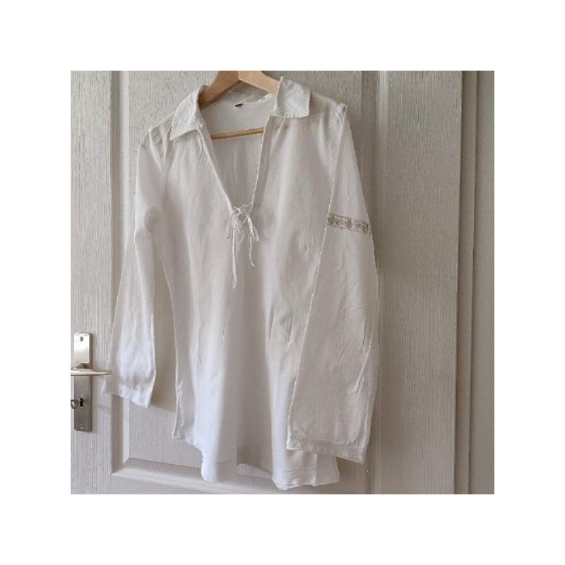 Tunique coton blanc Miss Captain T. 36 