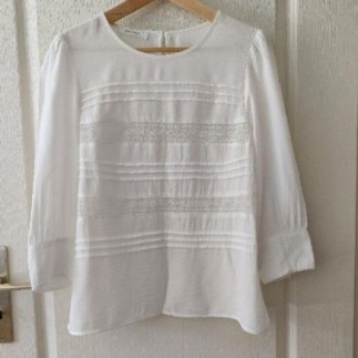 Chemisier blanc Promod T.38