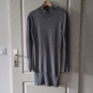 Robe-pull grise Kaporal T. M