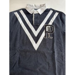 Polo homme bleu et blanc...