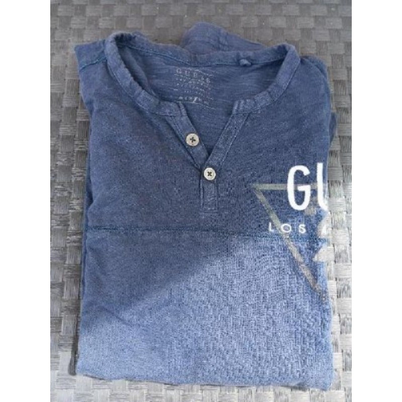 T-shirt marine Guess Taille XL