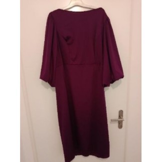 Robe droite  manches...