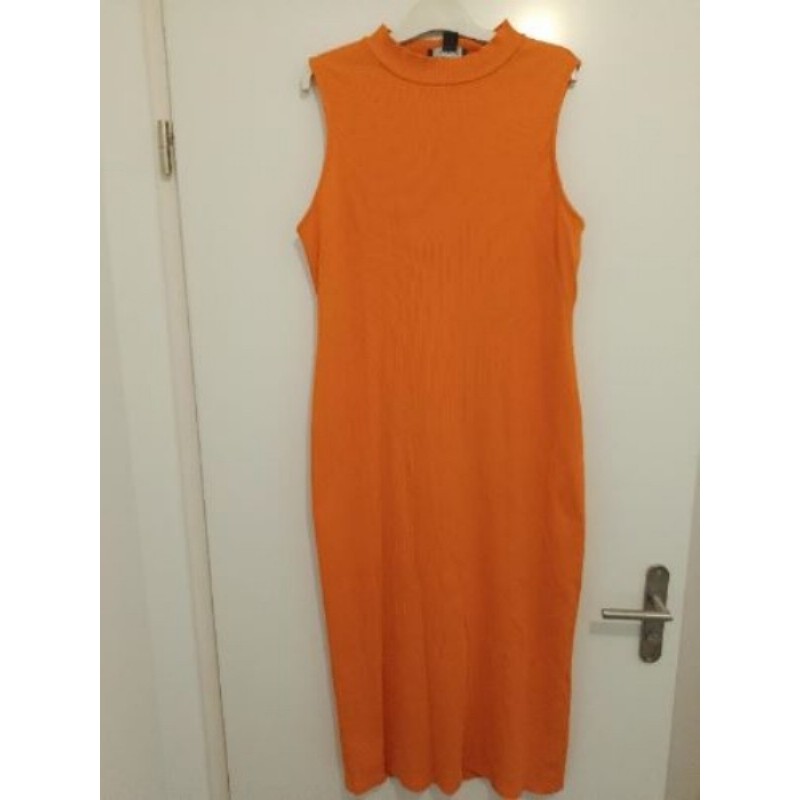 Robe sans manches Orange taille 48