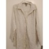 Chemise légère manches longues  beige 52/54