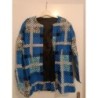 Veste ouverte bleu légère manches longues  48/50