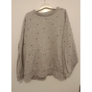 Sweat gris clair Xxl