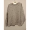 Sweat gris clair Xxl