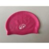 Bonnet de piscine rose fuchsia adulte