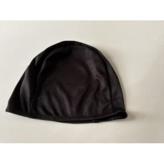 Bonnet piscine noir adulte
