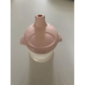 Gourde anti fuite bébé rose