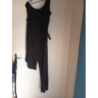 COMBI PANTALON NOIR FLUIDE...
