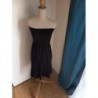 ROBE BUSTIER NOIR TAILLE S