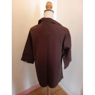 chemise marron taille 48 kiabi