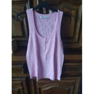 Débardeur rose ZARA   XL