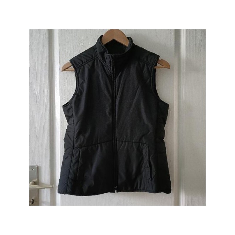 Gilet noir sans manche T.38/40