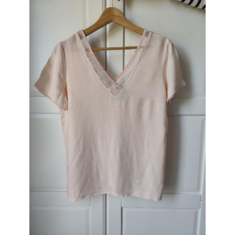 Top rose pâle taille 38 Maison 123