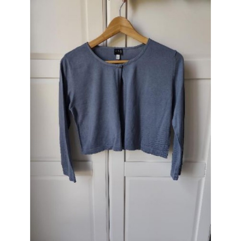 Gilet manches longues gris Maison 123 taille 40