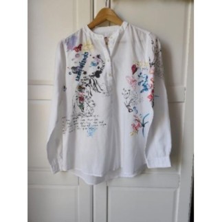 Chemise manches longues...