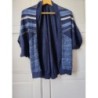 Gilet manches courtes bleu marine taille M Desigual 