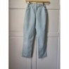 Pantalon fin bleu clair taille 11 ans ajustable Sergent major 