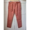 Pantalon fin rose, taille 40