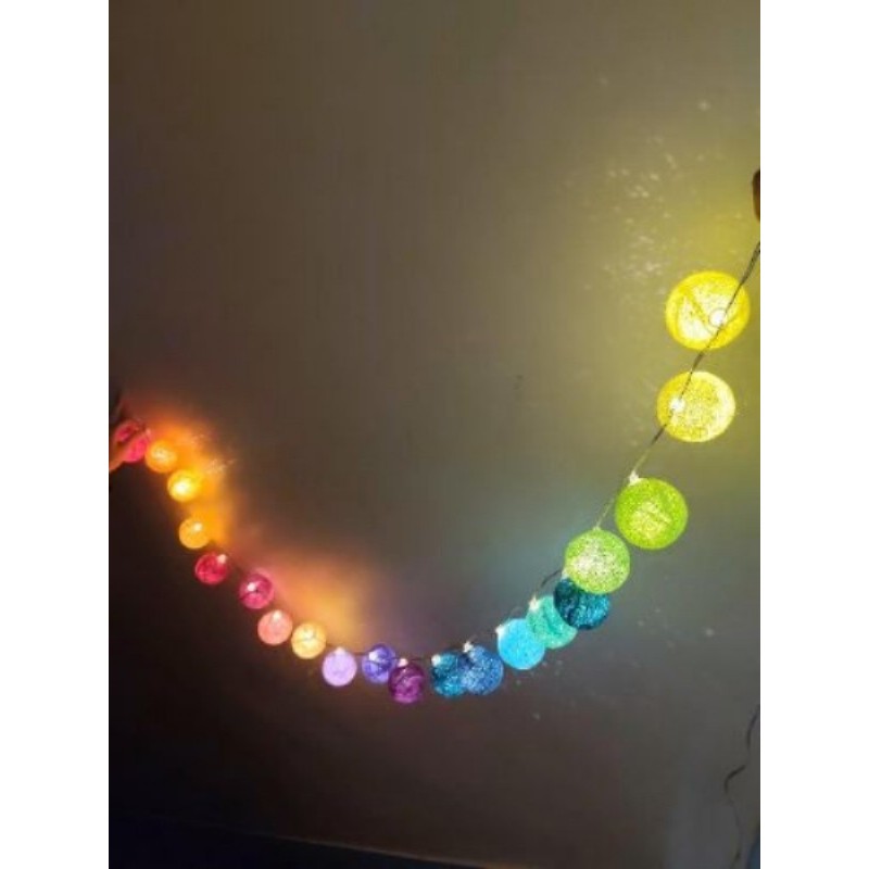 Guirlande lumineuse , La case du voisin Paul