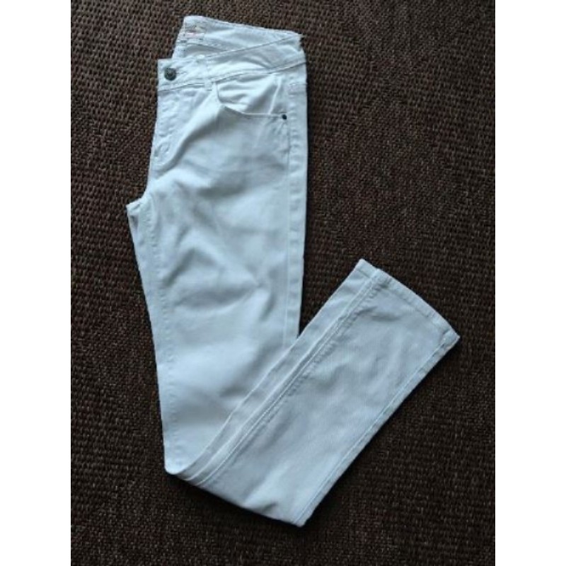 Jean slim blanc Etam T.38