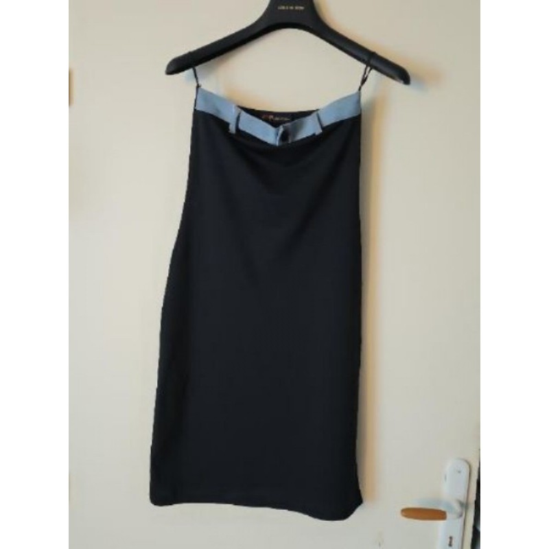 Robe bustier stretch noir T.S