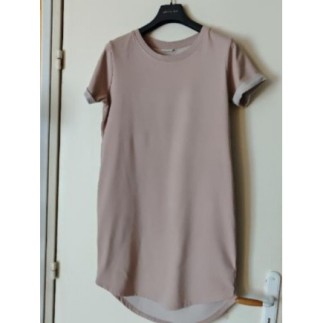 Robe molleton rose T.M