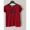 T-shirt rouge T.S