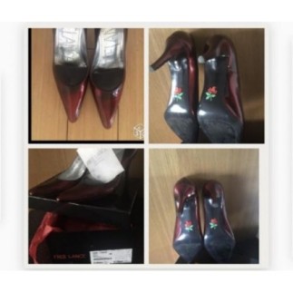 Escarpins, rouge, pointure 40 , marque FREE LANCE 