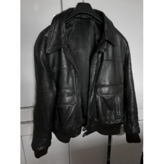 Blouson en cuir, marron...