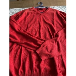 Pull rouge, Pierre, Cardin,...