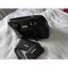 Ensemble Sac, portefeuille + porte-monnaie, TED LAPIDUS noir