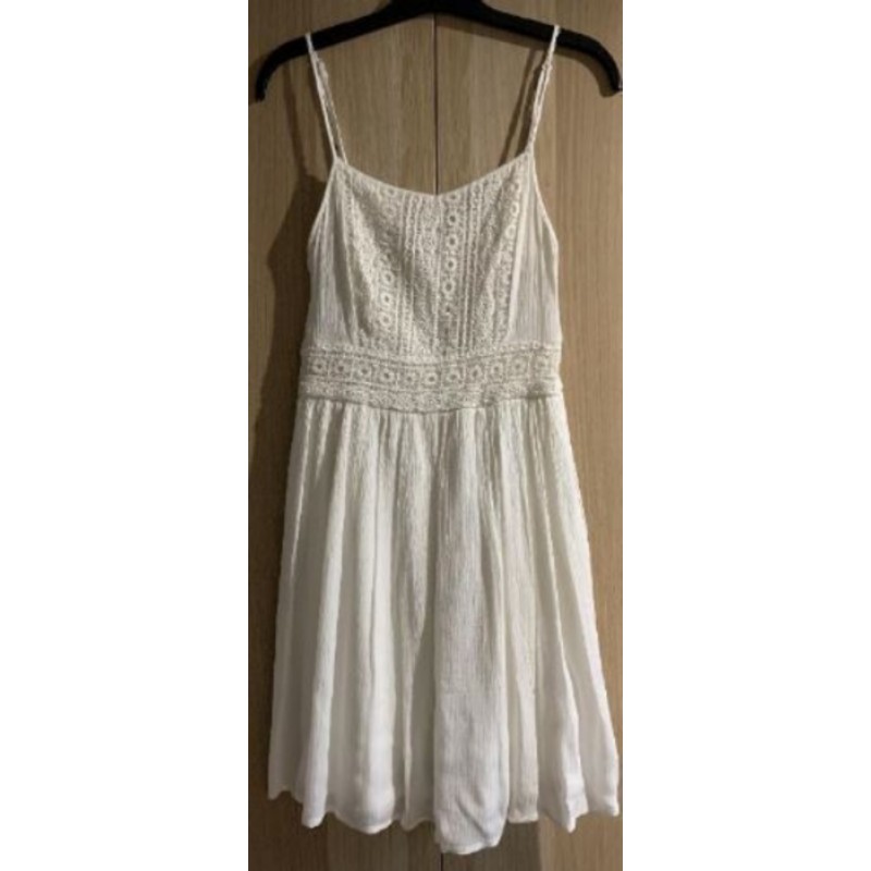 Robe d'été à fine bretelles - écru - MIM - taille 36
