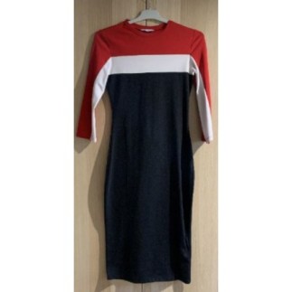Robe Casual manches 3/4 -...