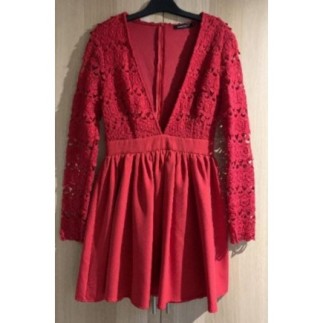 Robe de soirée décolleté...