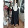 Robe noir Dos nu Chaine en Or T. 38-40