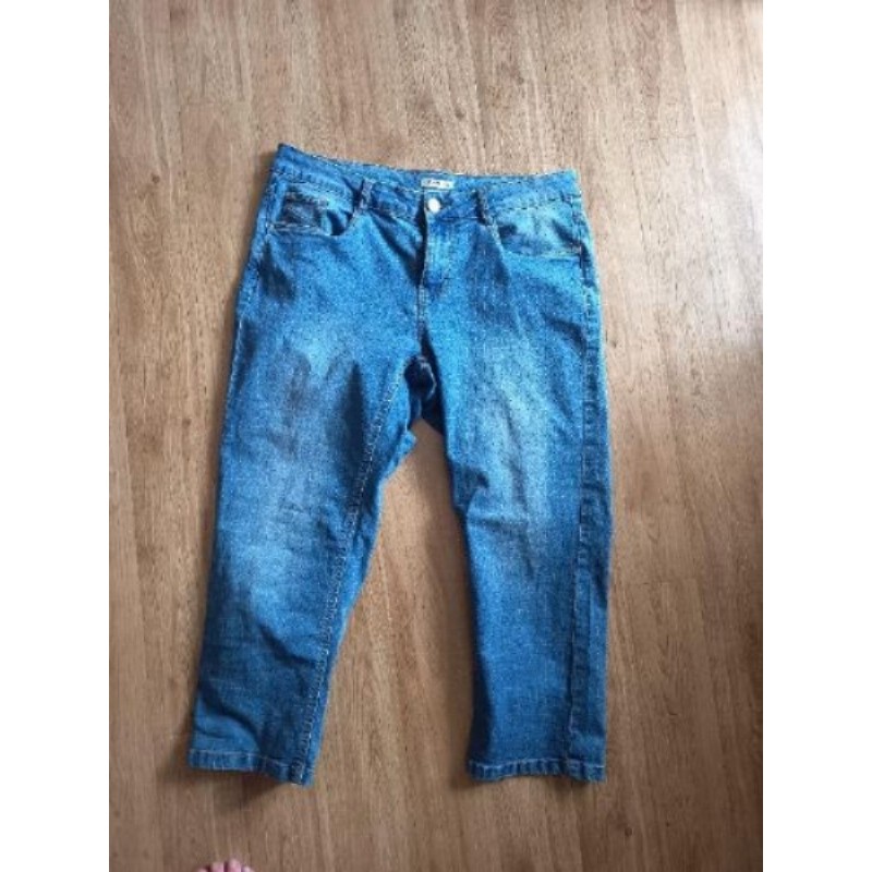 Pantacourts jeans Taille 40 Gémo 