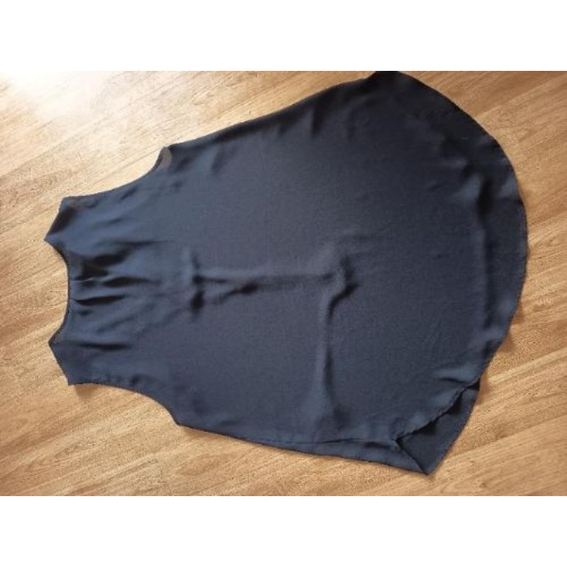 Haut noir voilage Taille 44 H&M