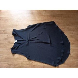 Haut noir voilage Taille 44 H&M