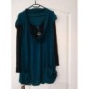 Tunique femme taille unique bleu 